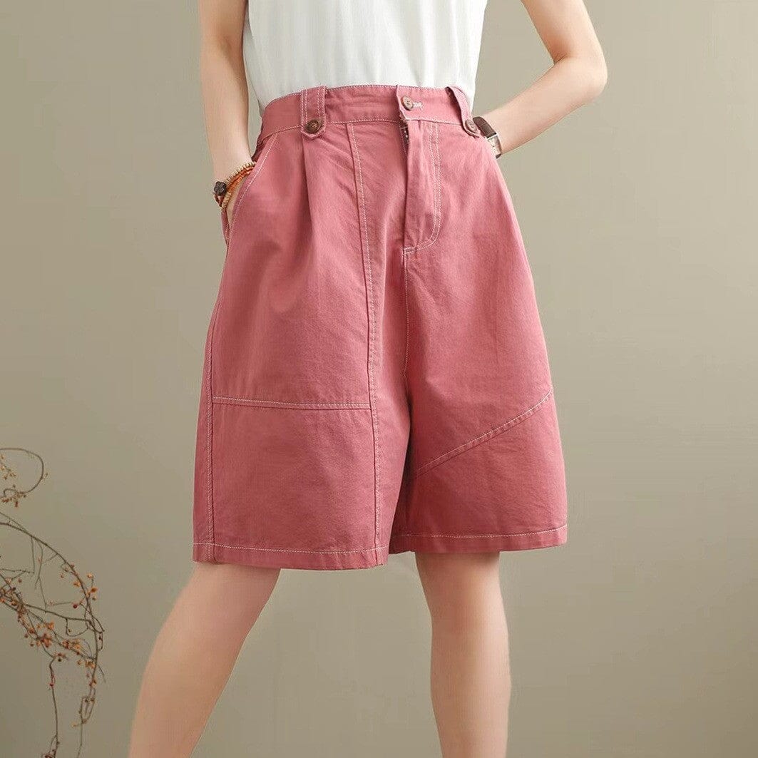 Women Summer Casual Minimalist Loose Shorts