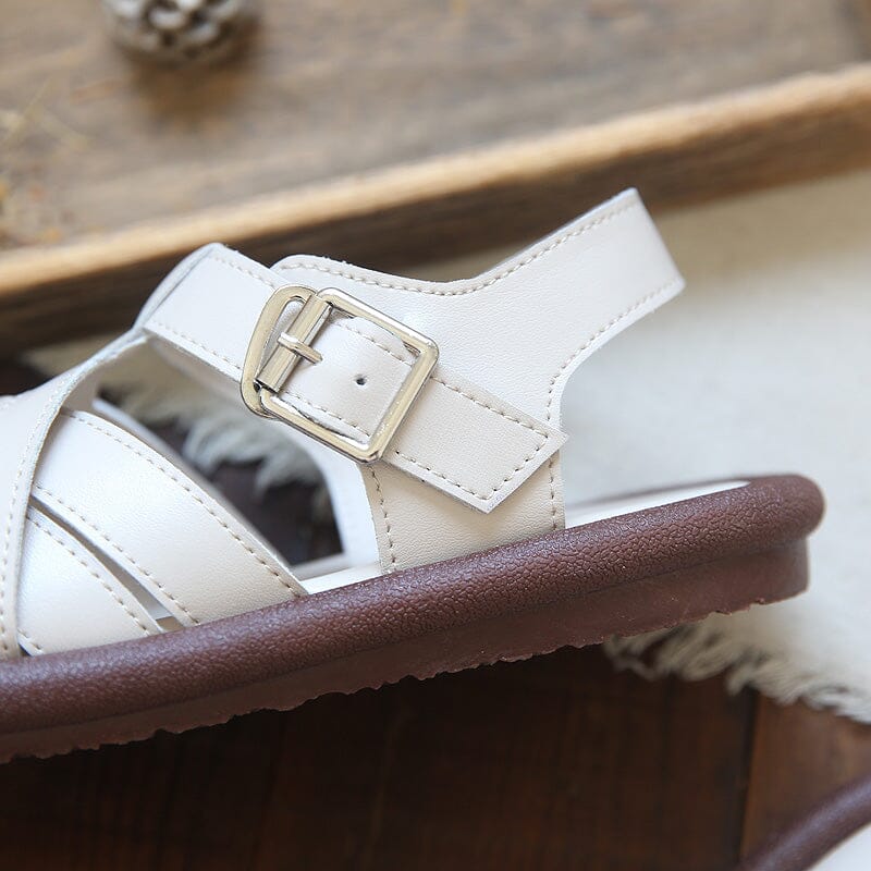 Women Summer Handcraft Plaited Leather Sandals