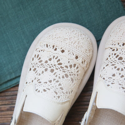 Women Summer Hollow Minimalist Casual Sandals