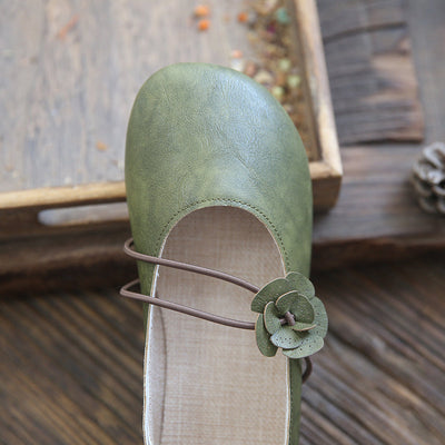 Women Summer Retro Cotton Linen Casual Shoes