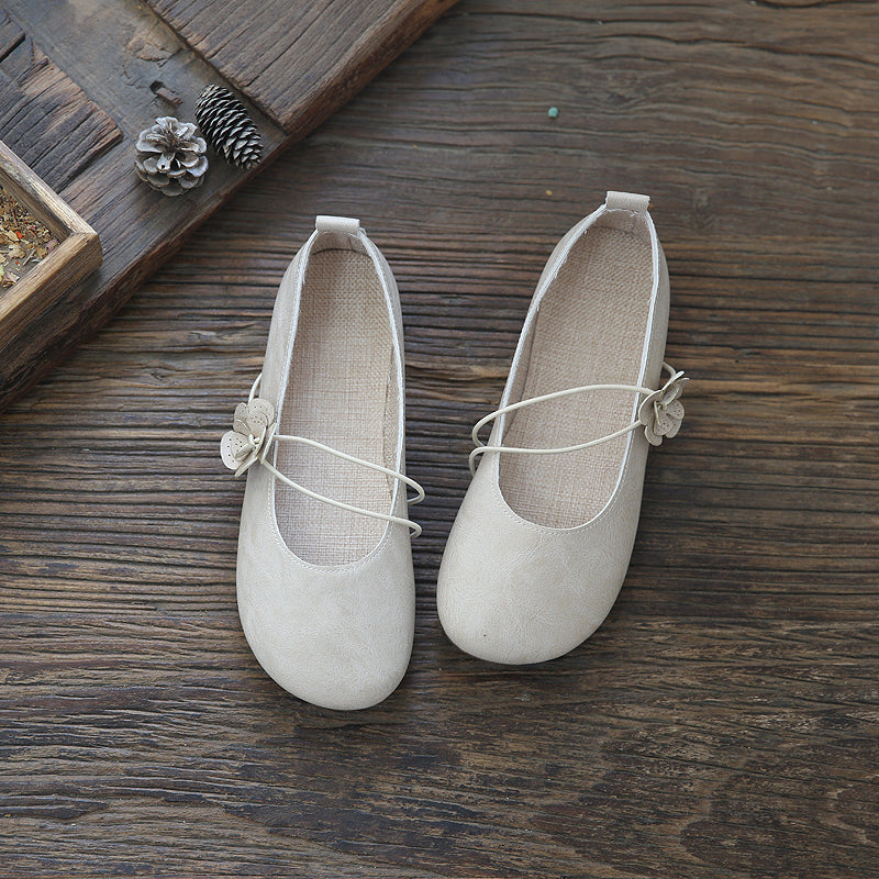 Women Summer Retro Cotton Linen Casual Shoes May 2022 New Arrival 35 Beige 