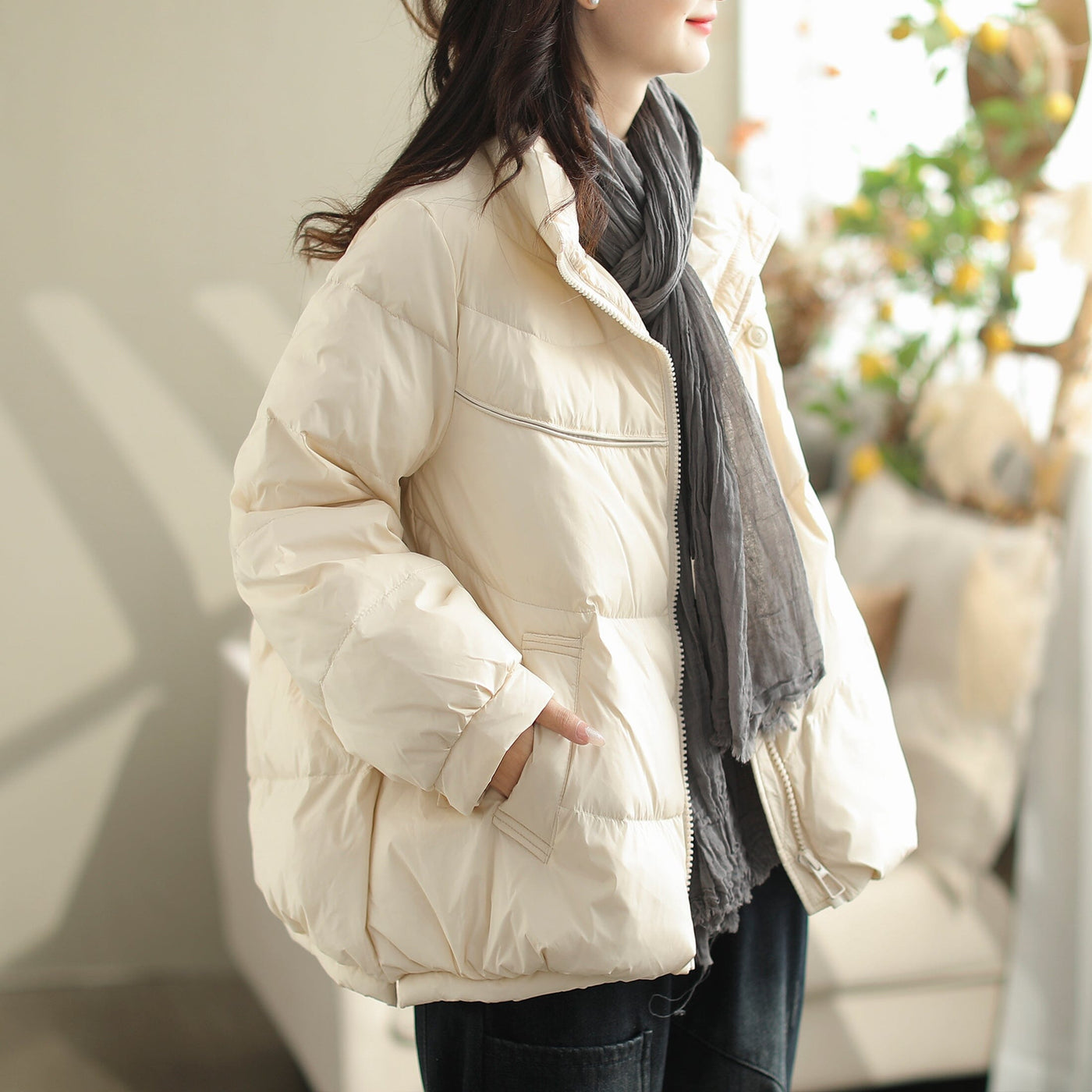 Women Winter Fashion Casual Down Coat Oct 2023 New Arrival 