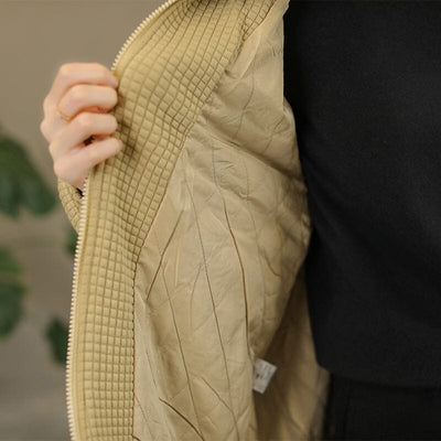 Women Winter Retro Cotton Padded Loose Jacket