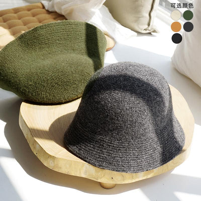 Wool Hat Autumn And Winter All-Match September 2020 new arrival dark gray 